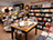 die ausgestellten Bücher der Buchhandlung Gutenberg 