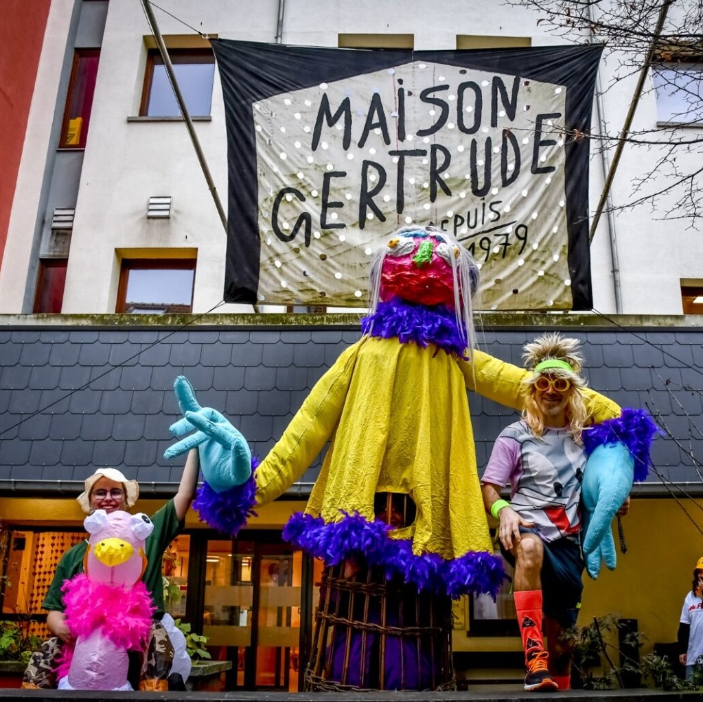 Maison Gertrude, an arts centre in a care home