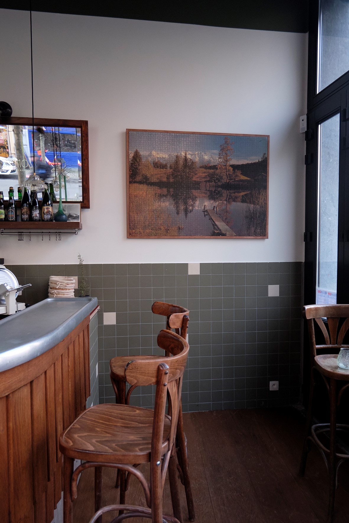 bar à vin - bruxelles - comptoir