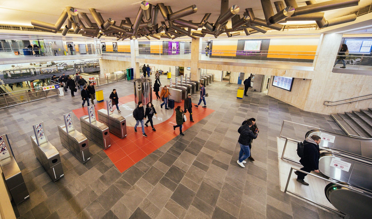 Rénovation de la station Bourse