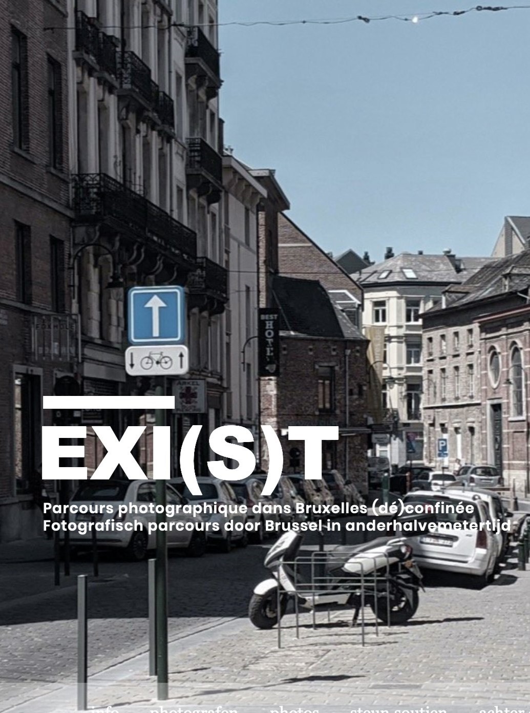 EXI(S)T, Parcours Photographique dans Bruxelles (dé)confinée