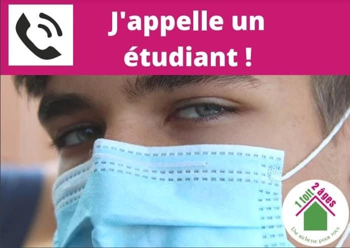 J'appelle un étudiant - ASBL 1Toit2Ages