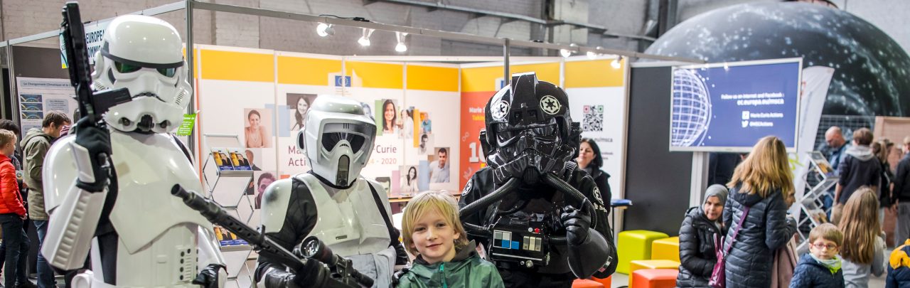 Star Wars Cosplay during the I Love Science Festival