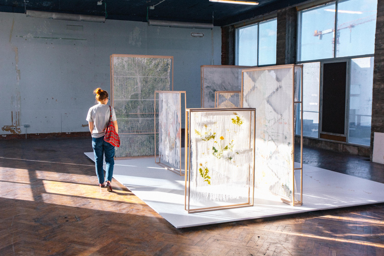 beeld van tentoonstellingsruimte